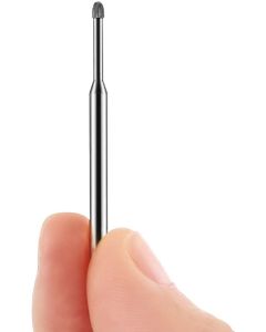 Punta professionale per Fresa per Unghie Argento Forma Sferica Ideale per Manicure Pedicure Rimozione Gel Semipermanente  Acrilico  Nail Art 