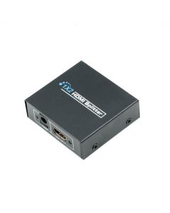 1x2 HDMI Splitter 1to2 ver1.4 HDMI Audio Video Supporto 3D 1080P HD HDTV Spina UE