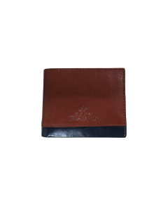 Egon Furstenberg PF 518-9 Portafoglio uomo in pelle portamonete carte credito Tabacco