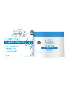 RETINOL COMPLEX Crio Gel Gambe Stanche Effetto Freddo Tonificante Rinfrescante 250 ML