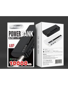 10000mAh Power Bank Portable Charger for Spice Q-T67