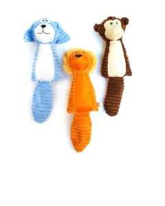 Pet Molar Toy pupazzi masticabili per cani di pezza e squeezing giungla