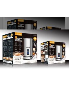 Montalatte Aorlis  elettrico automatico da 500 watt 240 ml in acciaio inossidabile per riscaldare il tuo latte