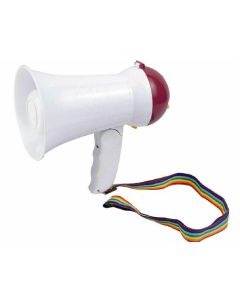 Mini Megafono HW-1R 5w Altoparlante Portatile Regolazione Volume Sirena hsb