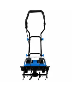 Motozappa Elettrica a Batteria Mukins NL-3579 88VF 550W con 2 Batterie al Litio, Coltivatore da Giardino Cordless, Larghezza Lavoro 30 cm, Profondità 20 cm, Manubrio Regolabile, 18000 giri/min
