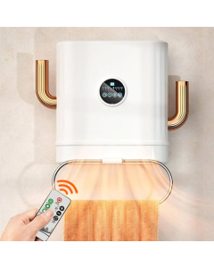 Termoconvettore Elettrico 2000W – Stufa Portatile Multifunzionale con Ventilazione, Asciugatrice e Deumidificatore a Parete