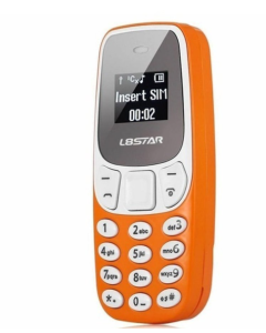 Mini Telefono Cellulare Tascabile L8star BM10 - Dual SIM arancio