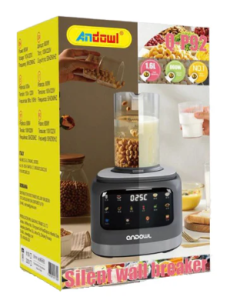 Frullatore Andowl 1,6L 800W Grigio – Potente e Versatile per Bevande e Preparazioni