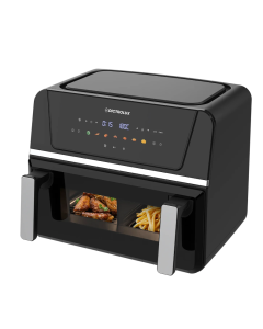 Friggitrice ad aria digitale 10L – Doppio Scomparto con Display Touch e 7 Programmi 