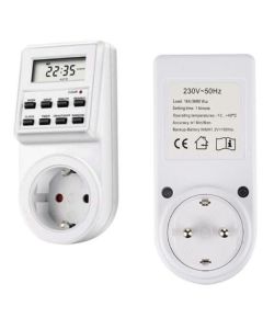Interruttore Presa Timer Di Alimentazione Lcd Digitale Programmabile Q-A112 220v