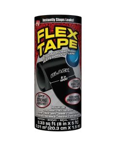 Flex Tape Nastro impermeabile gommato 20,3 cm x 1,5 m colore Nero