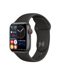 HW28 smart watch serie 6 pressione sanguigna frequenza cardiaca bluetooth sports NERO