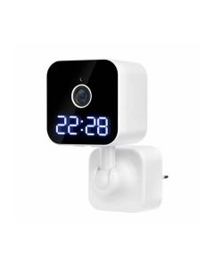 Fotocamera Hd 1080p Wifi Sicurezza Ip Home Cam Visione Notturna Orologio Q-Sx909