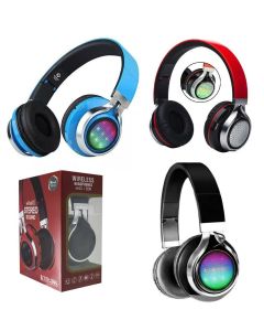 Cuffie bluetooth wireless stereo senza fili pieghevole sd radio vivavoce con led ktp-39s