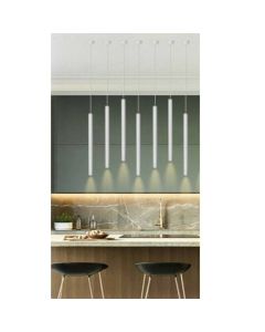 Lampadario Sospeso a LED Moderno Cilindrico - Design Elegante e Innovativo