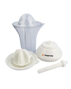 Estrattore di succo aranciate limonate fresche con coperchio Longrong 40w a prova di polvere