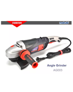 Makute AG003 Smerigliatrice angolare 2400 W disco 180 230mm interruttore a cursore e impugnatura laterale