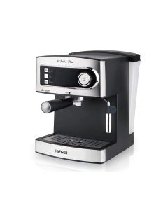 Haeger CM-85B.006A Macchina Per Caffè Libera Installazione Macchina Da Caffè Con Filtro Nero 1,6 L Semi-Automatica