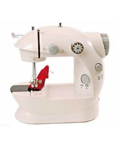 Mini Macchina Da Cucire Cucitrice Portatile 4 in 1 Da Viaggio Con Pedale Ago
