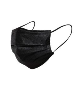 Mascherina chirurgica monouso filtrante Nere 50 pz 