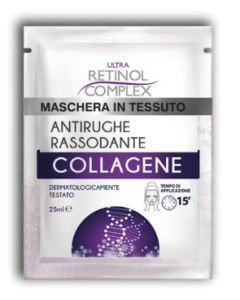 Maschera Viso in Tessuto con Collagene - 25 ml
