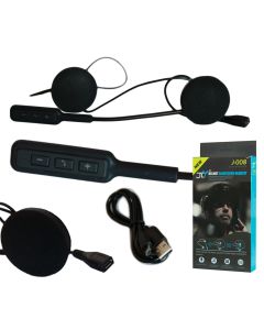 Headset microfono auricolare bluetooth impermeabile per casco moto scooter mp3