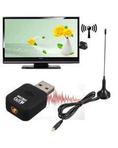 Mini Digital Tv Stick penna Registratore Digitale Terrestre Radio Dvb-T Usb