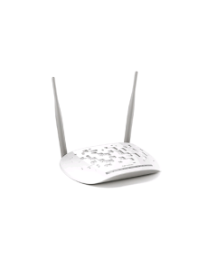 Modem Router ADSL2+ Wireless N 300Mbps TD-W8961N, 4 porte lan, Pulsante Wi-Fi On/Off, 2 Antenne Fisse
