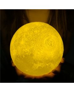 Lampada notturna forma di Luna luminosa per bambini luce led moon light