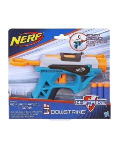 Sparacolpi giocattolo con tre colpi gioco bambini 8 anni BowStrike