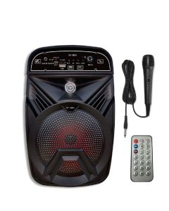 Cassa Speaker Bluetooth per Karaoke XY-0651 Supporta USB TF AUX FM Mic 30 W