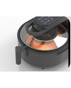 Friggitrice ad aria 10l multifunzione con anche fornello elettrico airfryer 3800w