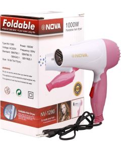 Phon Professionale Nova Nv-658 1000w Colori Rosa E Blu