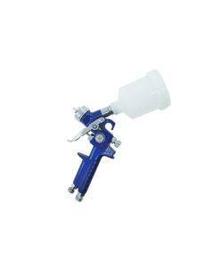 Pistola aerografo spray serbatoio vernice pittura verniciatura 125ml h2000p