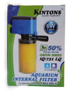 Kintons Iq 731  ​​pompa Per Acquario Multifunzione 6w  Green Series
