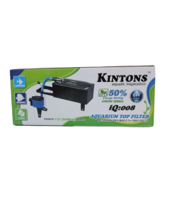 Kintons IQ: 008 filtro da tetto per acquario 6w 50% risparmio energetico Green Series