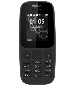 Nokia 105 Dual Sim Nero Sim Free