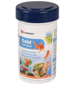 Flamingo Gold Fish Food Flakes multivitaminico mangime per pesci 20gr