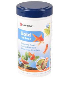 Flamingo Gold Fish Food Flakes multivitaminico mangime per pesci 50gr