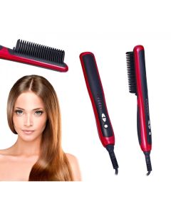 Spazzola Lisciante PL388 Ionizzante Tecnologia PTC Hair Comb Fino A 210°