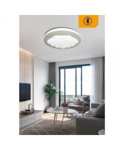 Plafoniera Lampadario Soffitto 46 W Conchiglia Dimmerabile Toni Di Luce Pn-11-3c