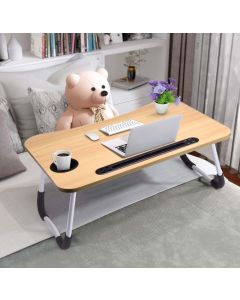 Scrivania Regolabile Pieghevole per Laptop, Multifunzionale, per Letto o Divano
