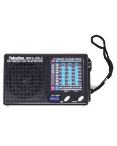 Radio radiolina FM AM portatile 7 bande frequenza Pulsation KK-9 audio TV 