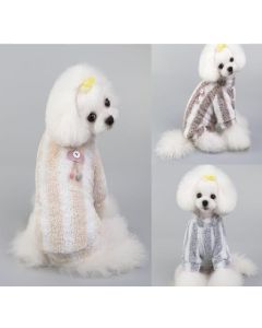 Vestiti per Cani in calda lana Fashion Dog Maglione misto lana Taglia XL