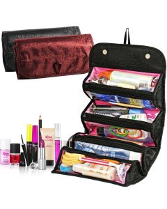 Roll n go beauty case porta trucco cosmetici borsello donna organizza borsa
