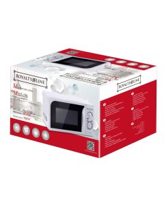 Royalty Line Forno a Microonde MW-20.8 700 W, 20 Litri Bianco