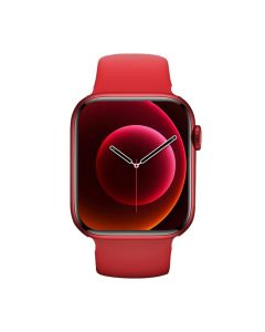 Smartwatch Uomo Donna Watch 2021 Chiamate Notifiche Siri Googl Sport Android IOS ROSSO
