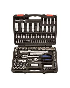 Set professionale 108 pezzi valigetta attrezzi chiavi cricchetto Kit di Attrezzi Meccanici per Auto