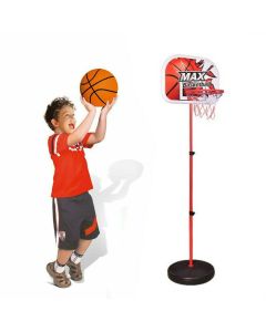 Canestro basket cerchio regolamentare con rete + palla gioco bambini