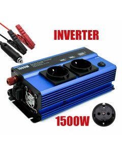 Inverter 1500w 12v 230v trasformatore tensione convertitore potenza camper auto